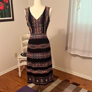 Nanette Laporte embroidered sleevless sheath